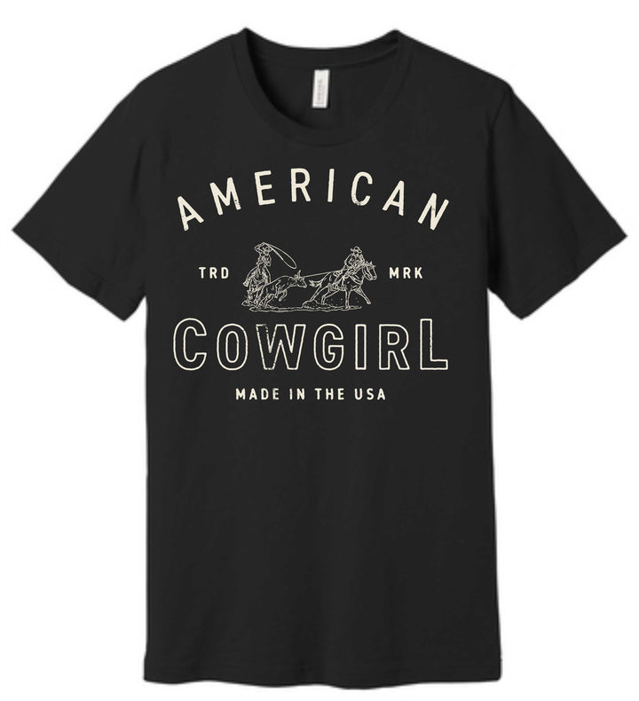 American Cowgirl-Team Roper--Hoodie/Crewneck/Tee