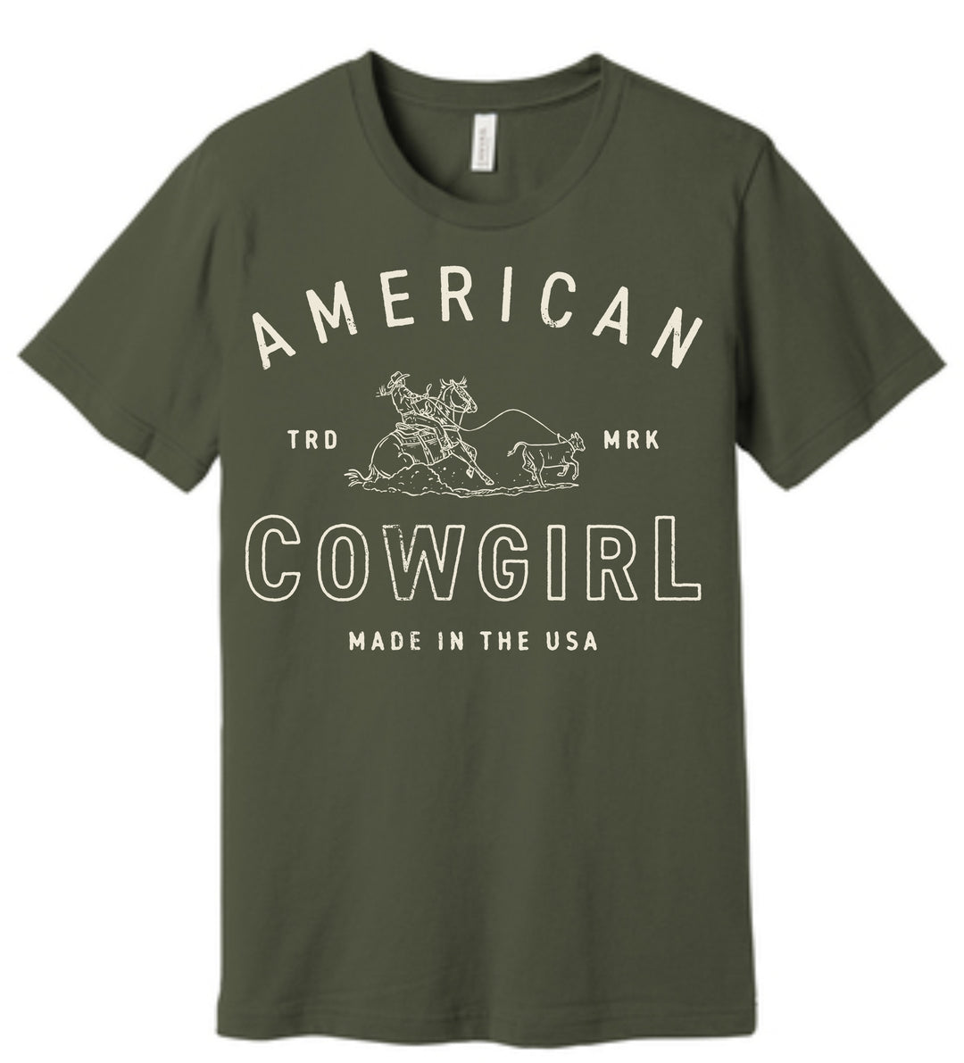 American Cowgirl Breakaway Tee
