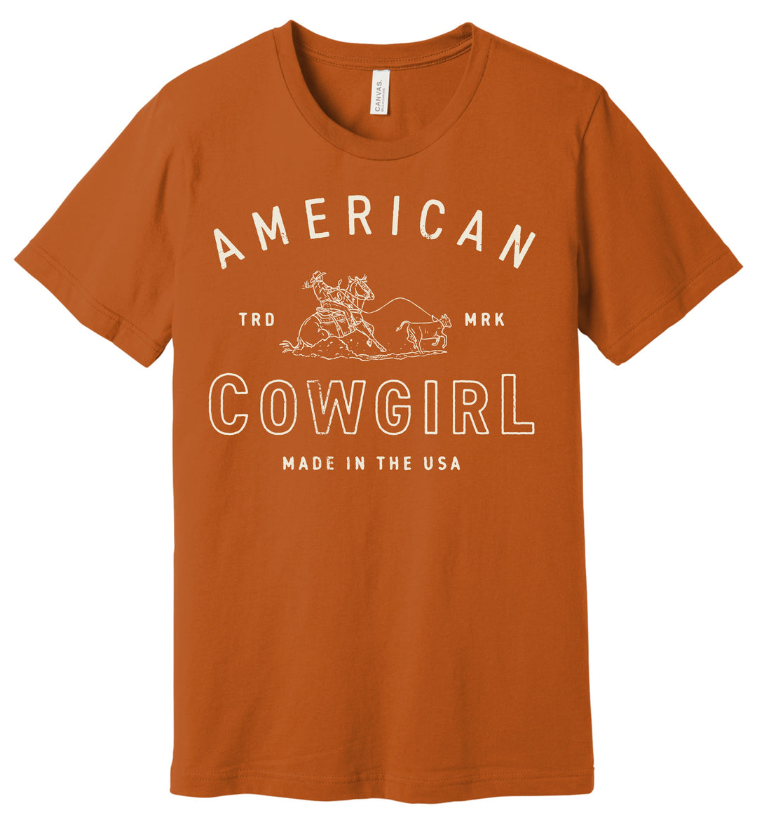 American Cowgirl Breakaway Tee