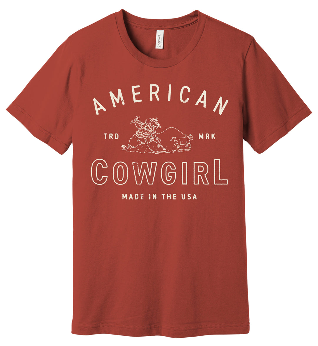 American Cowgirl Breakaway Tee