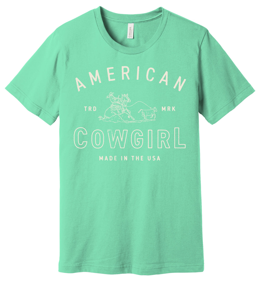 American Cowgirl Breakaway Tee