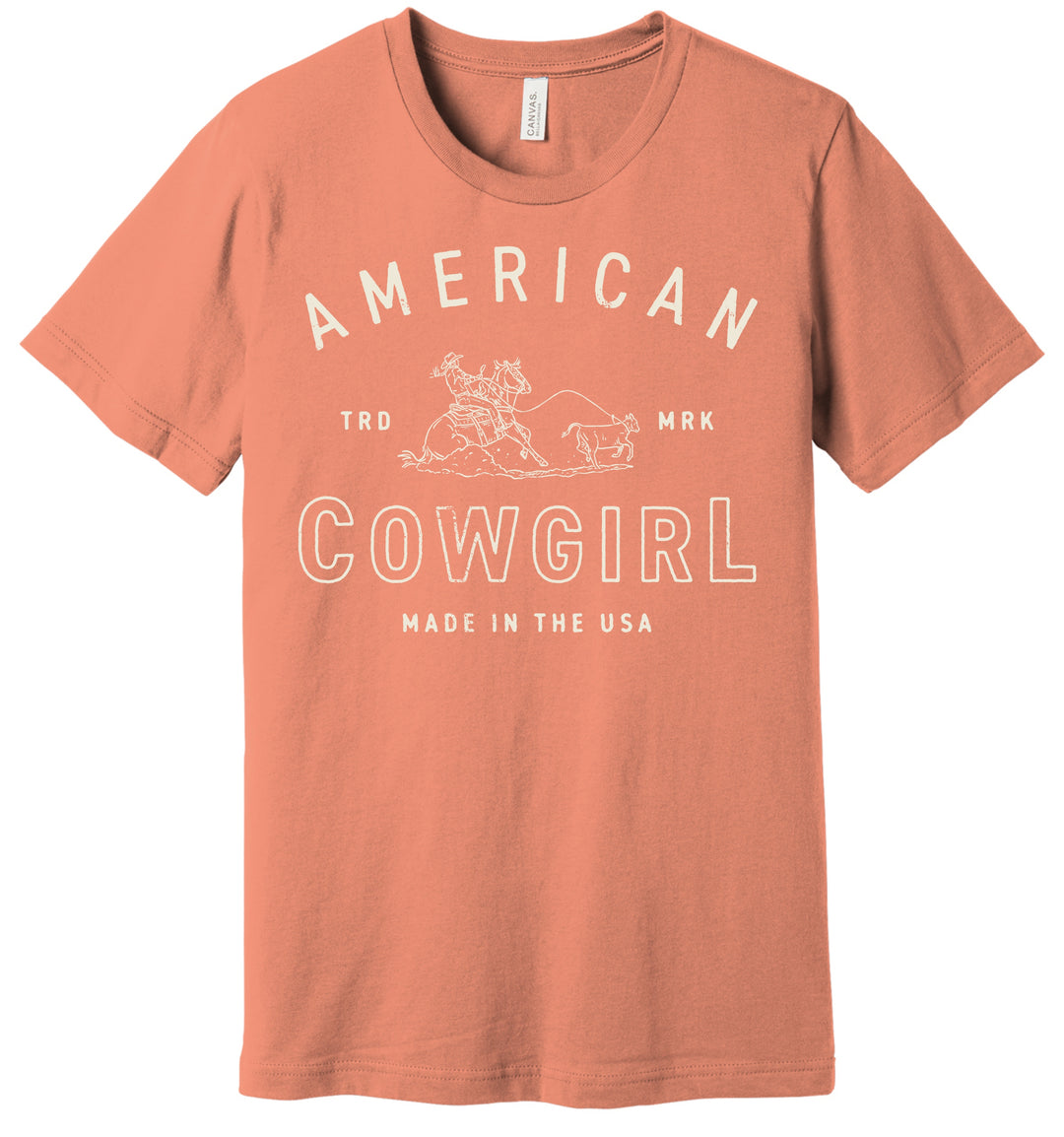 American Cowgirl Breakaway Tee