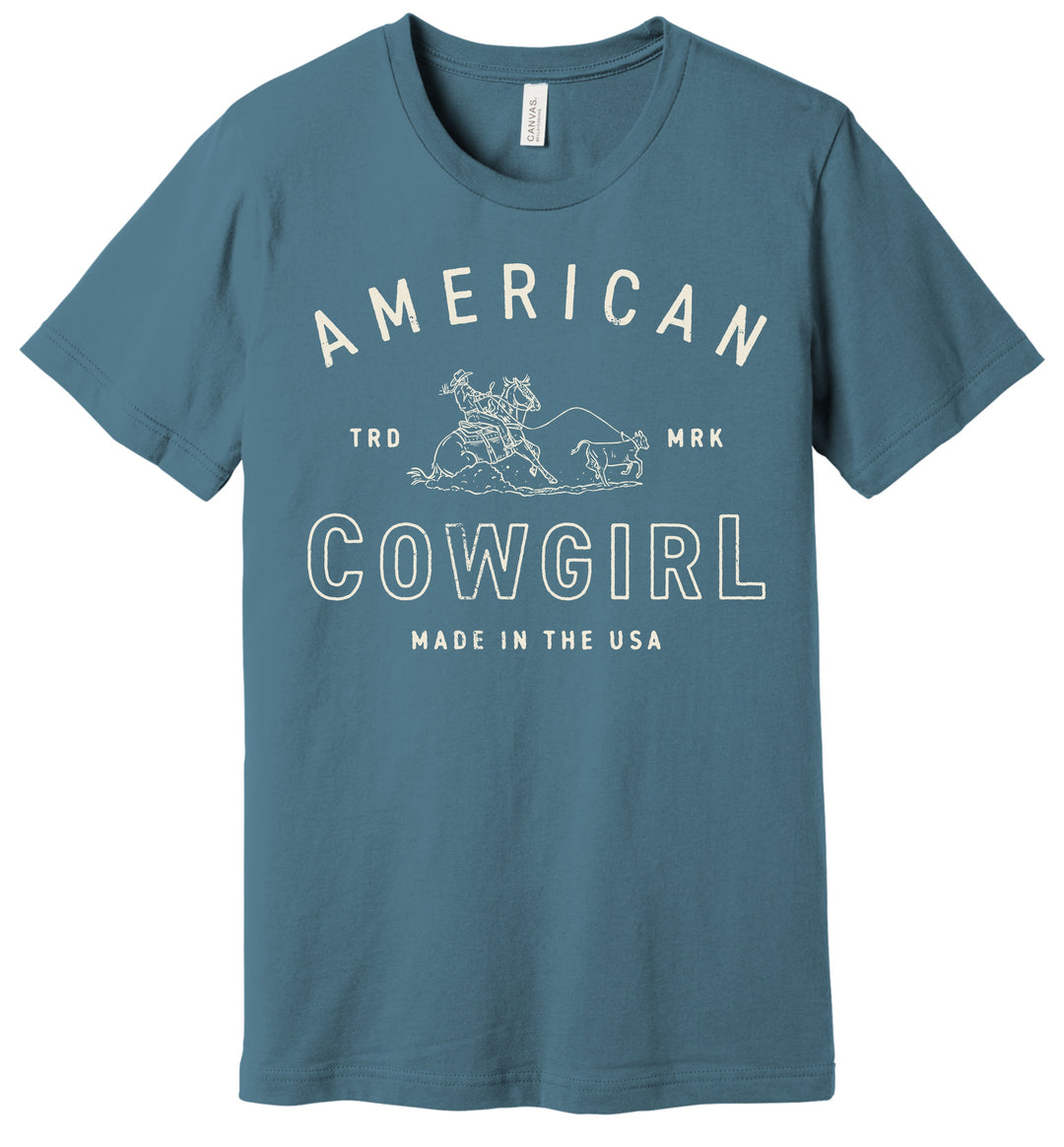 American Cowgirl Breakaway Tee