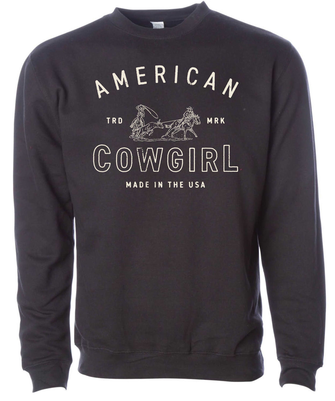 American Cowgirl-Team Roper--Hoodie/Crewneck/Tee