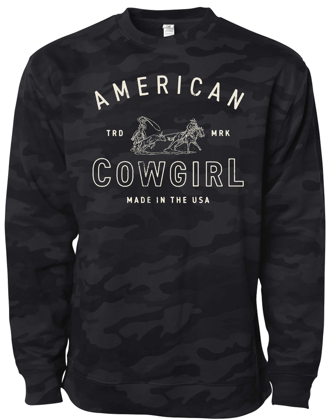 American Cowgirl-Team Roper--Hoodie/Crewneck/Tee