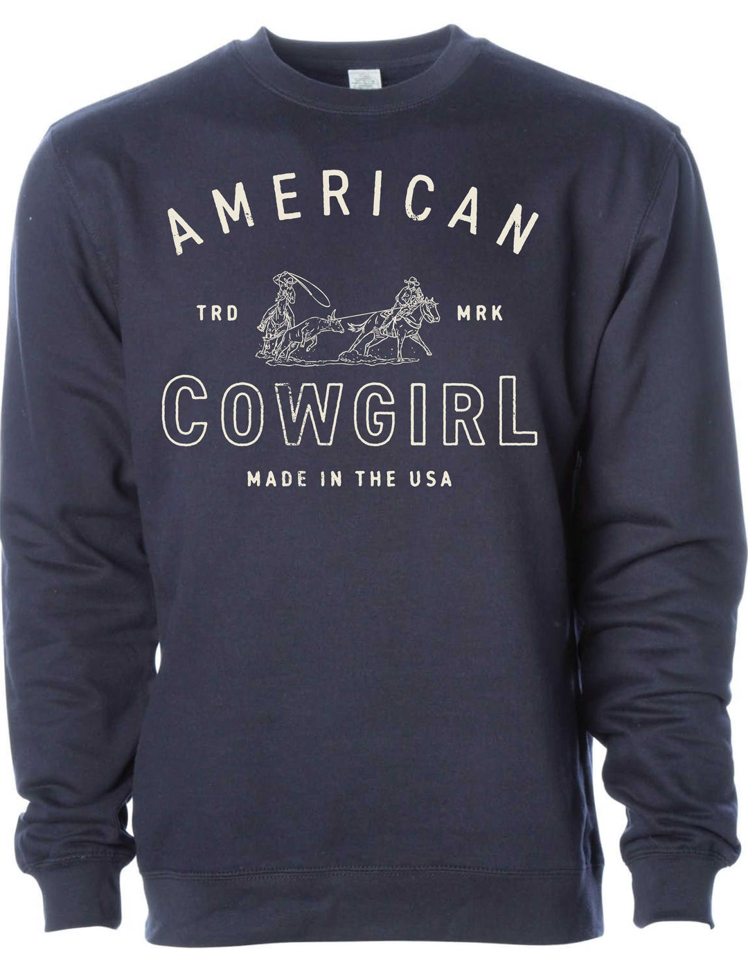 American Cowgirl-Team Roper--Hoodie/Crewneck/Tee