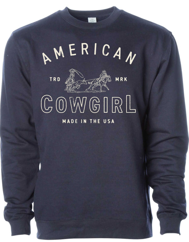 American Cowgirl-Team Roper--Hoodie/Crewneck/Tee