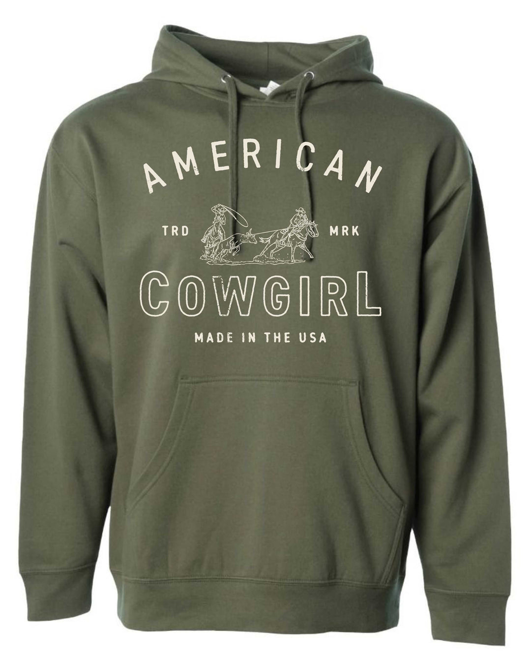 American Cowgirl-Team Roper--Hoodie/Crewneck/Tee