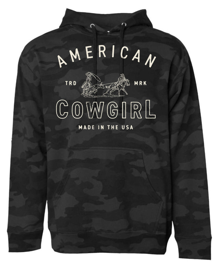 American Cowgirl-Team Roper--Hoodie/Crewneck/Tee