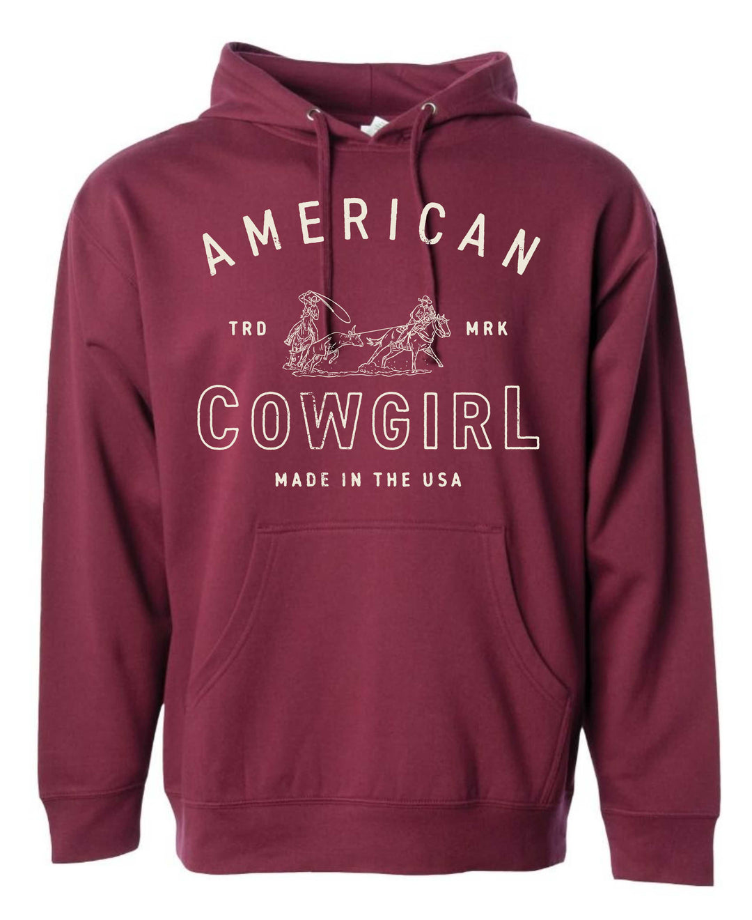 American Cowgirl-Team Roper--Hoodie/Crewneck/Tee