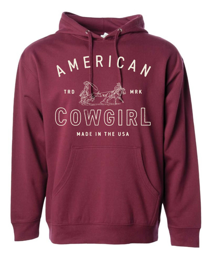American Cowgirl-Team Roper--Hoodie/Crewneck/Tee