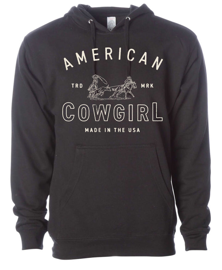 American Cowgirl-Team Roper--Hoodie/Crewneck/Tee