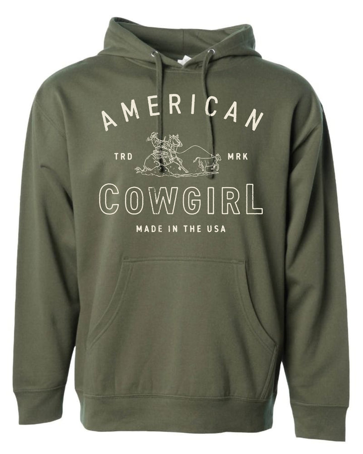 American Cowgirl - Breakaway Roper Crewneck/Hoodie