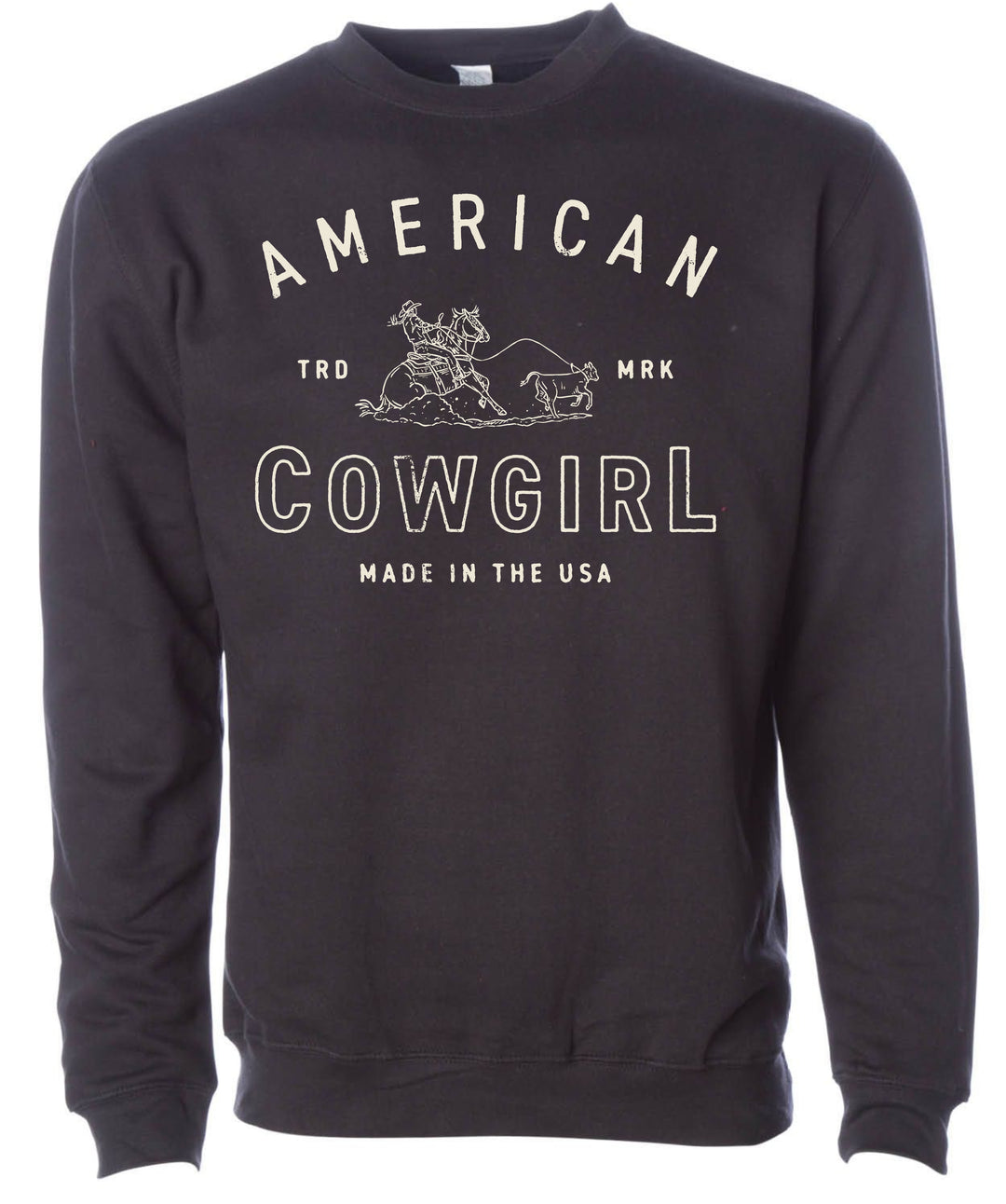 American Cowgirl - Breakaway Roper Crewneck/Hoodie