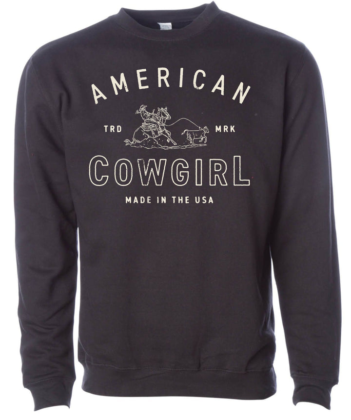American Cowgirl - Breakaway Roper Crewneck/Hoodie