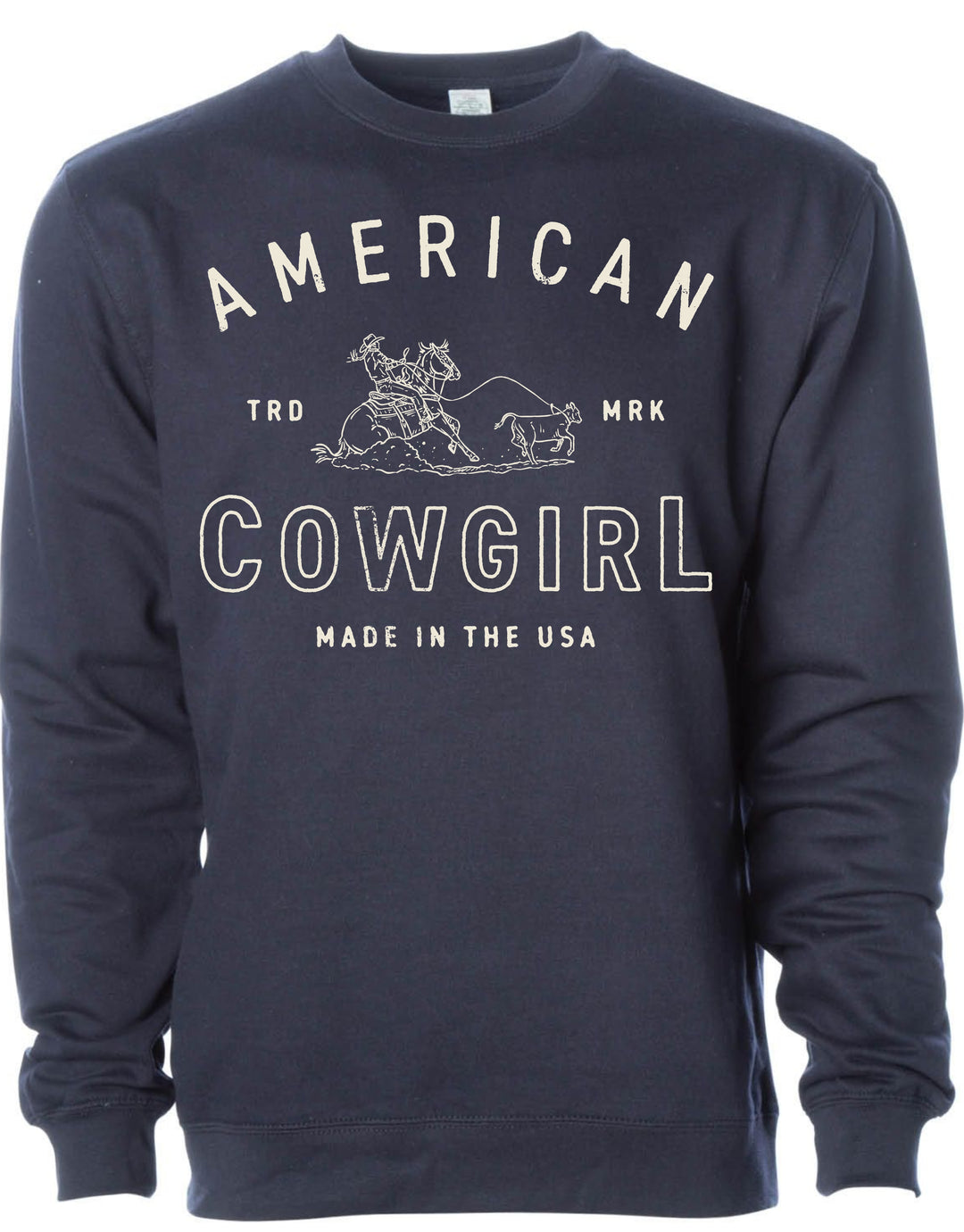 American Cowgirl - Breakaway Roper Crewneck/Hoodie