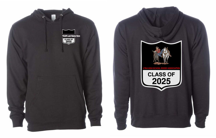 Rodeo Back Number Hoodie (Bareback Rider)