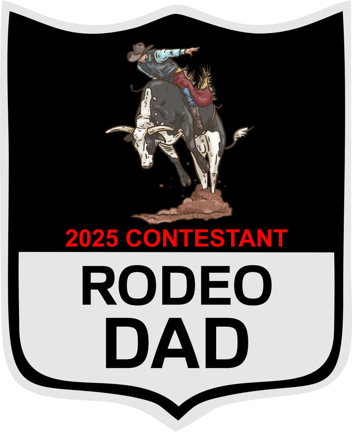 Rodeo Back Number Hoodie (Bareback Rider)