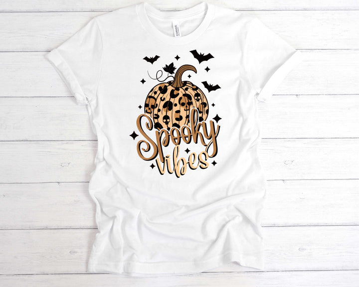 Spooky Vibes Pumpkin Graphic Tee