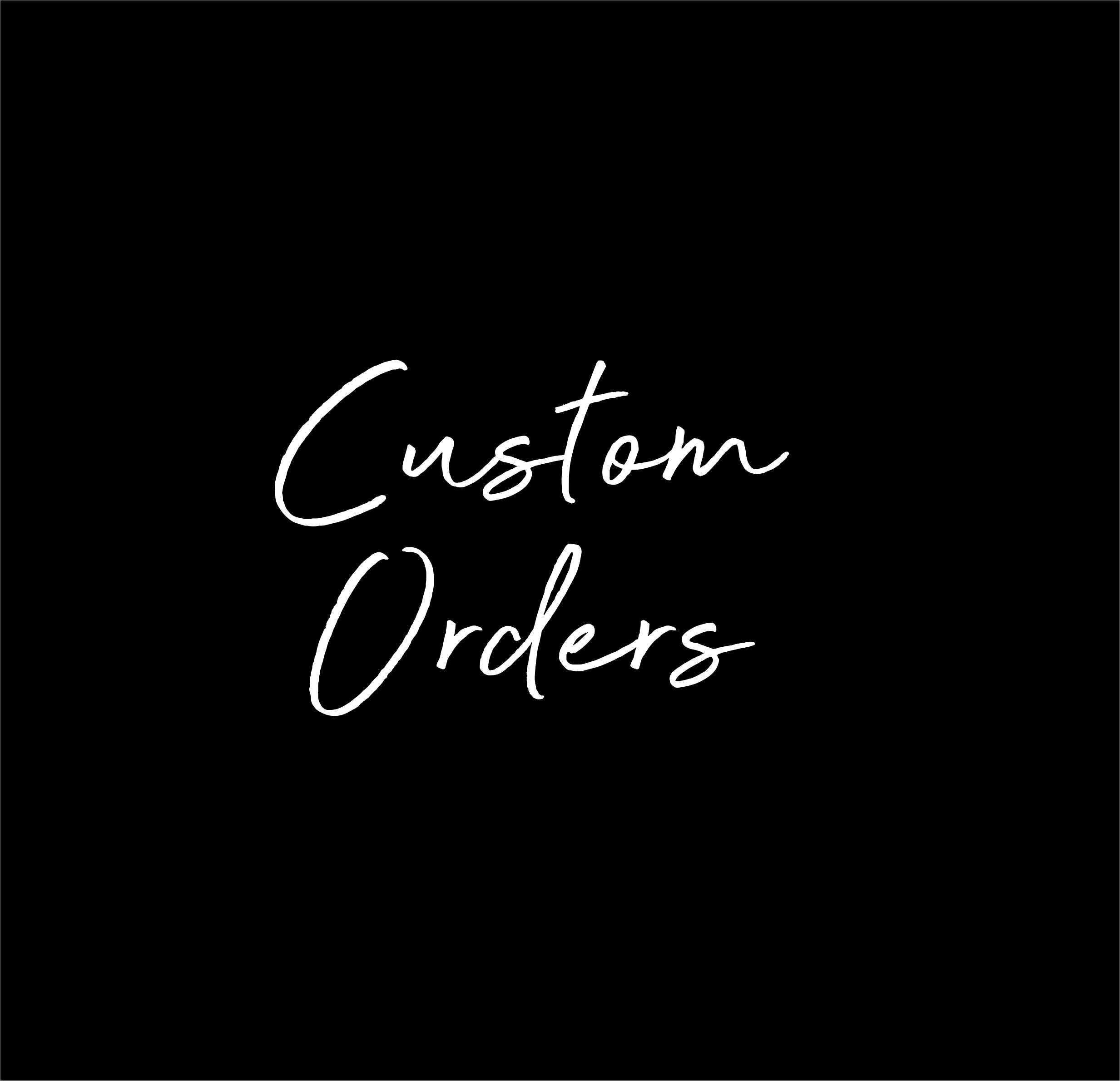 Custom Customer Jobs