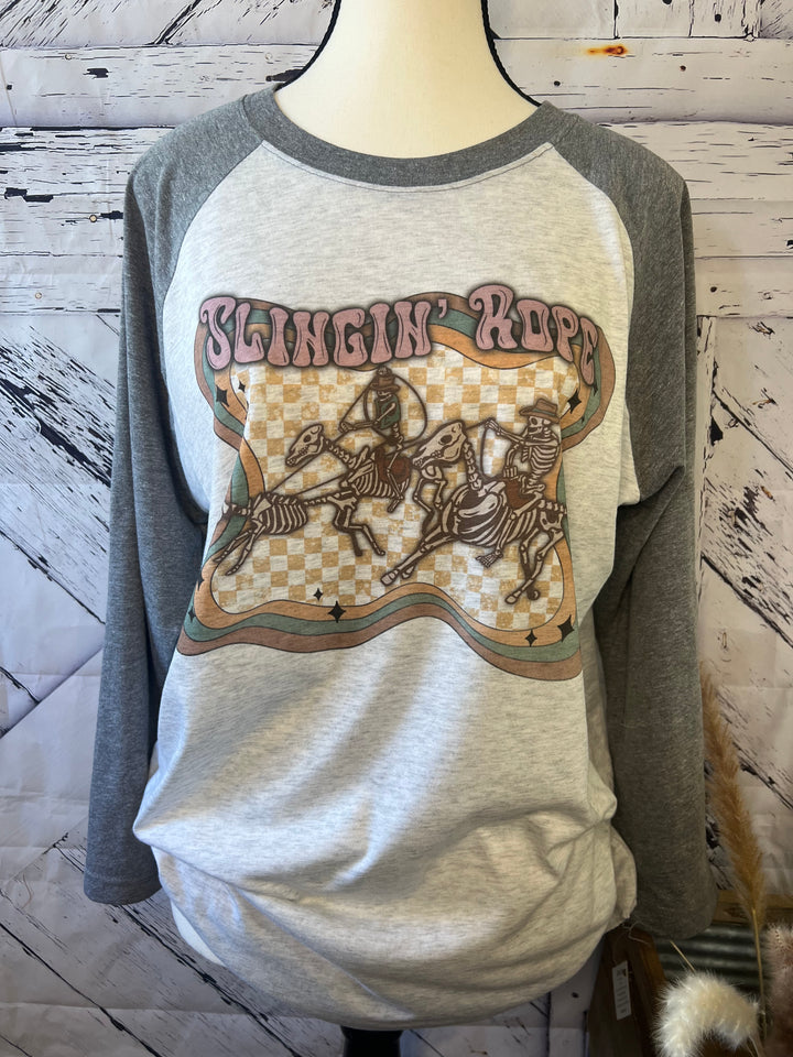 Slinging Rope Graphic Tee