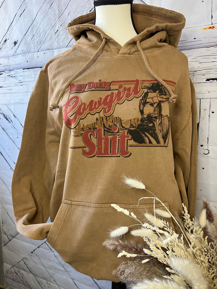 Busy Cowgirl Tee