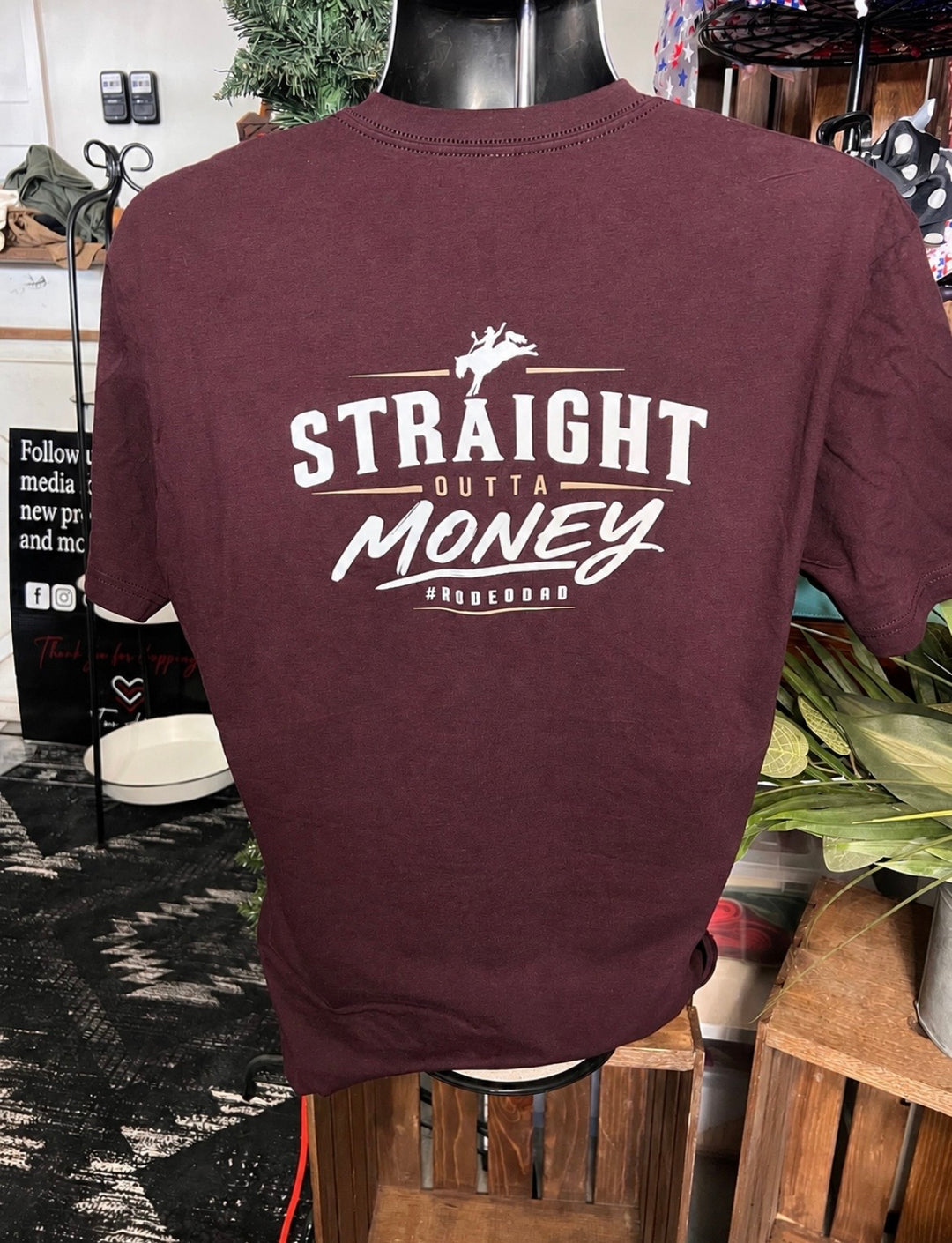 Straight Outta Money Rodeo Dad
