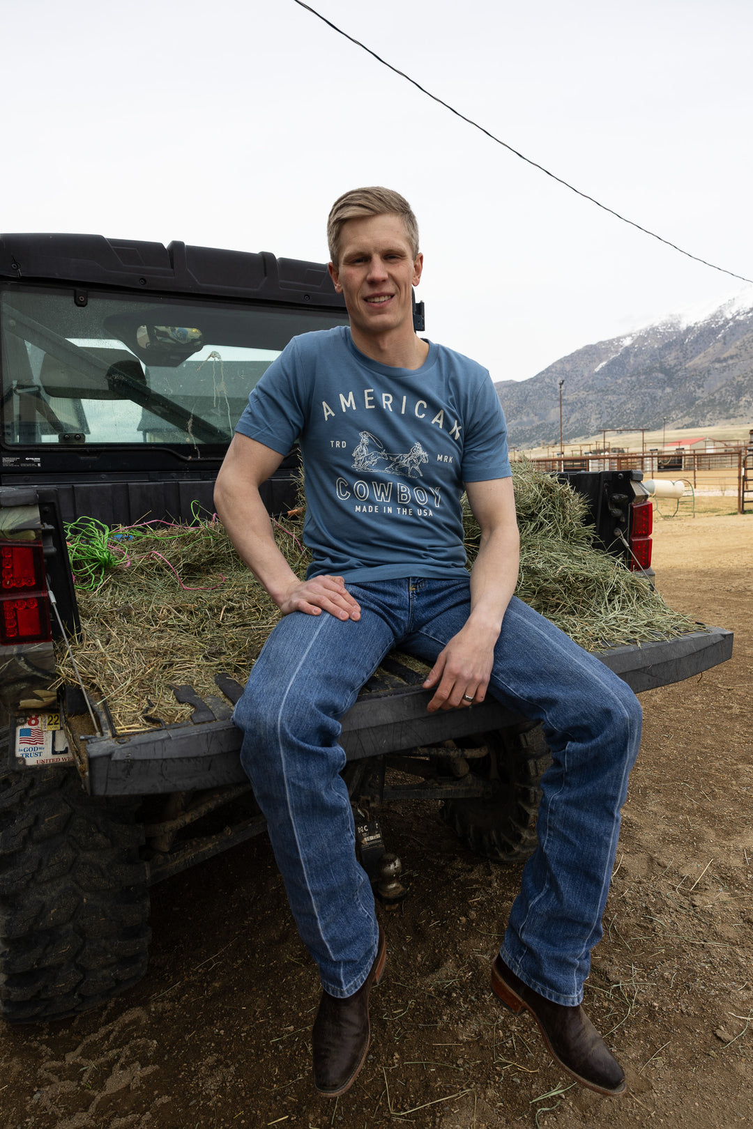 American Cowboy - Team Roper Tee