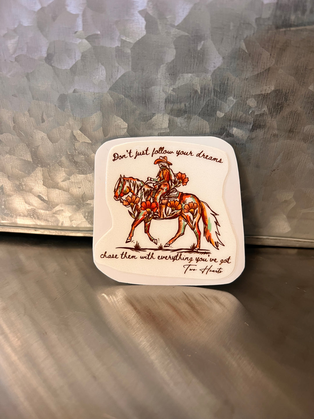Don’t Just Follow Your Dreams Sticker