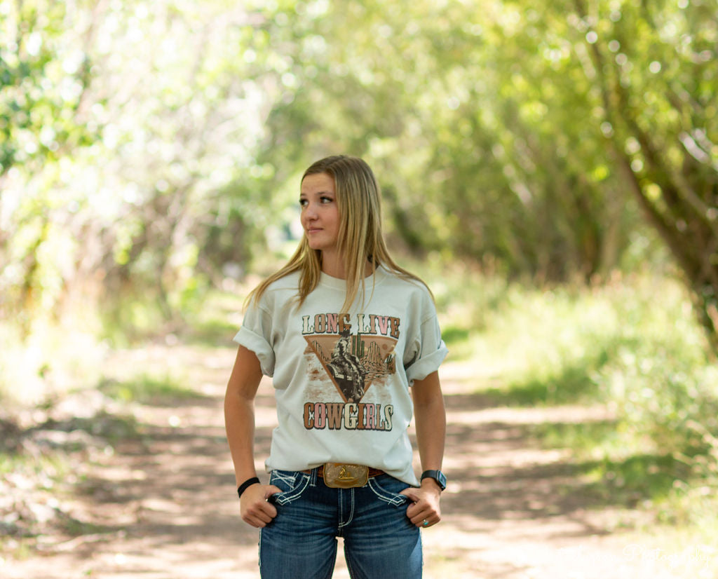 Long Live Cowgirls Tee