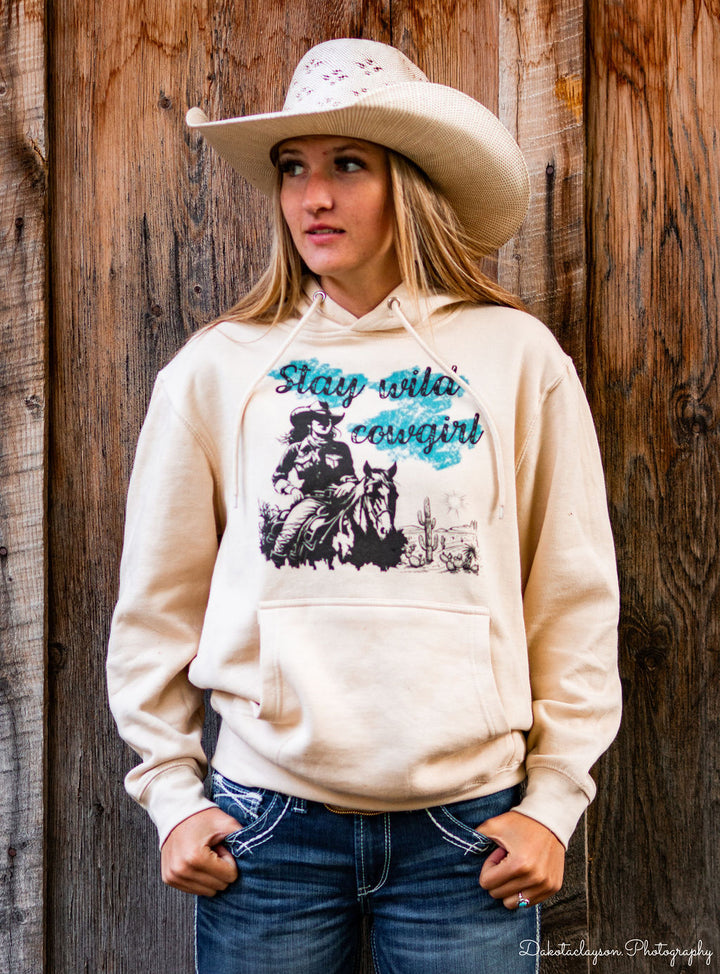 Stay Wild Cowgirl Hoodie