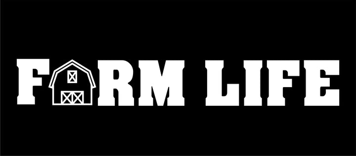 Farm Life Decal
