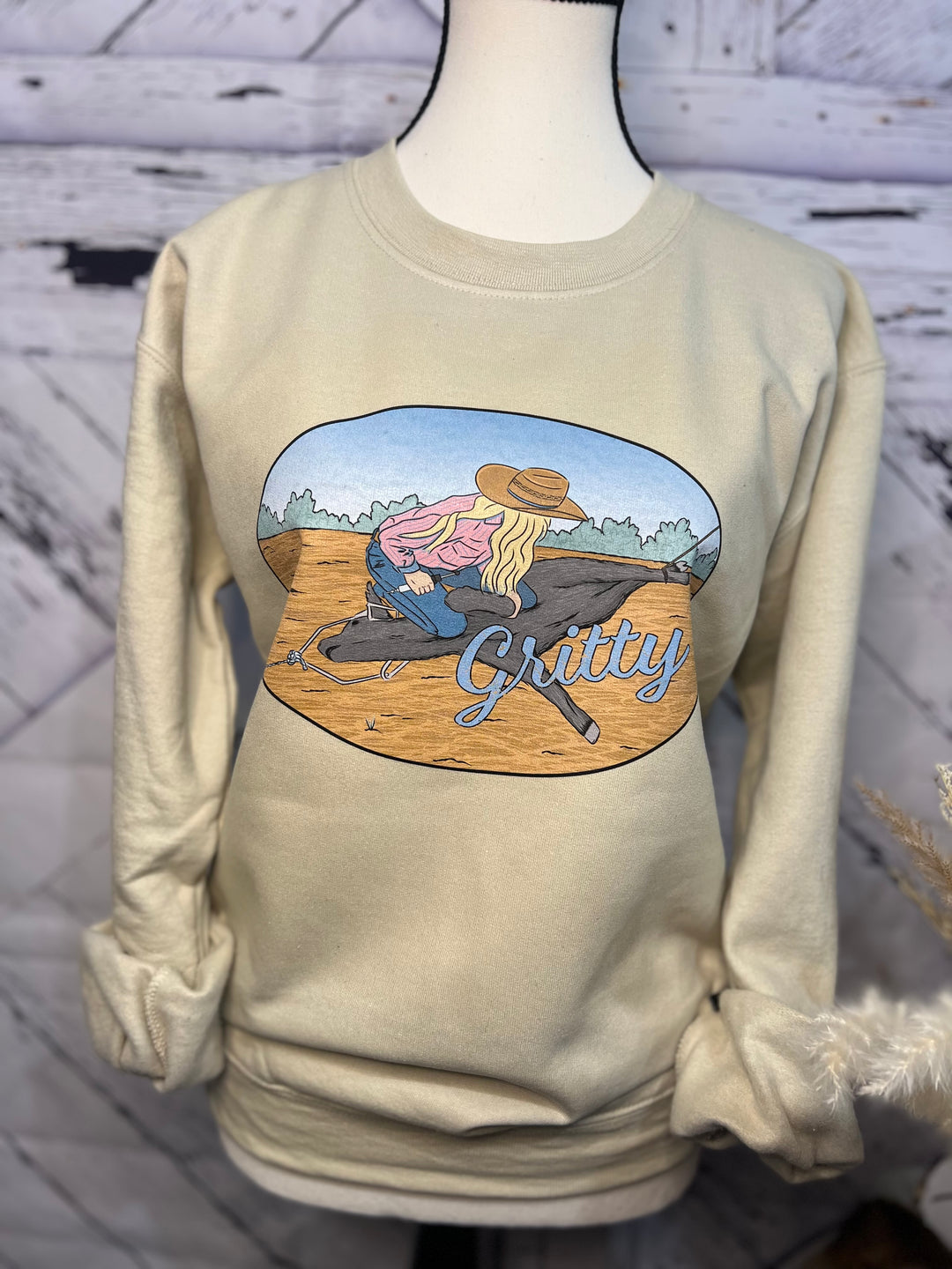Gritty Cowgirl Crewneck Sweatshirt