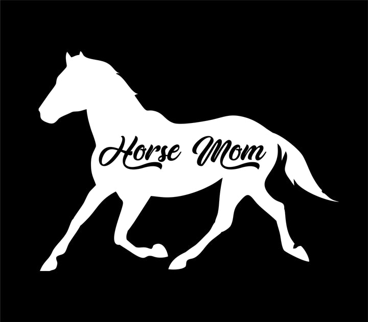 Horse Mom Decal