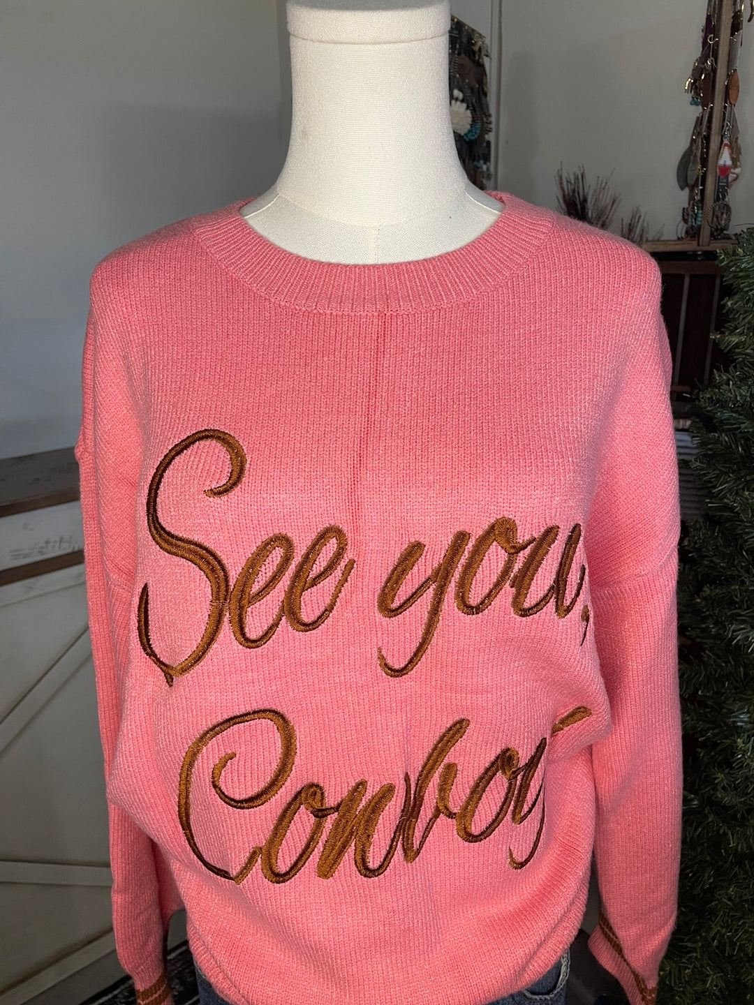 The See You Cowboy Sweater
