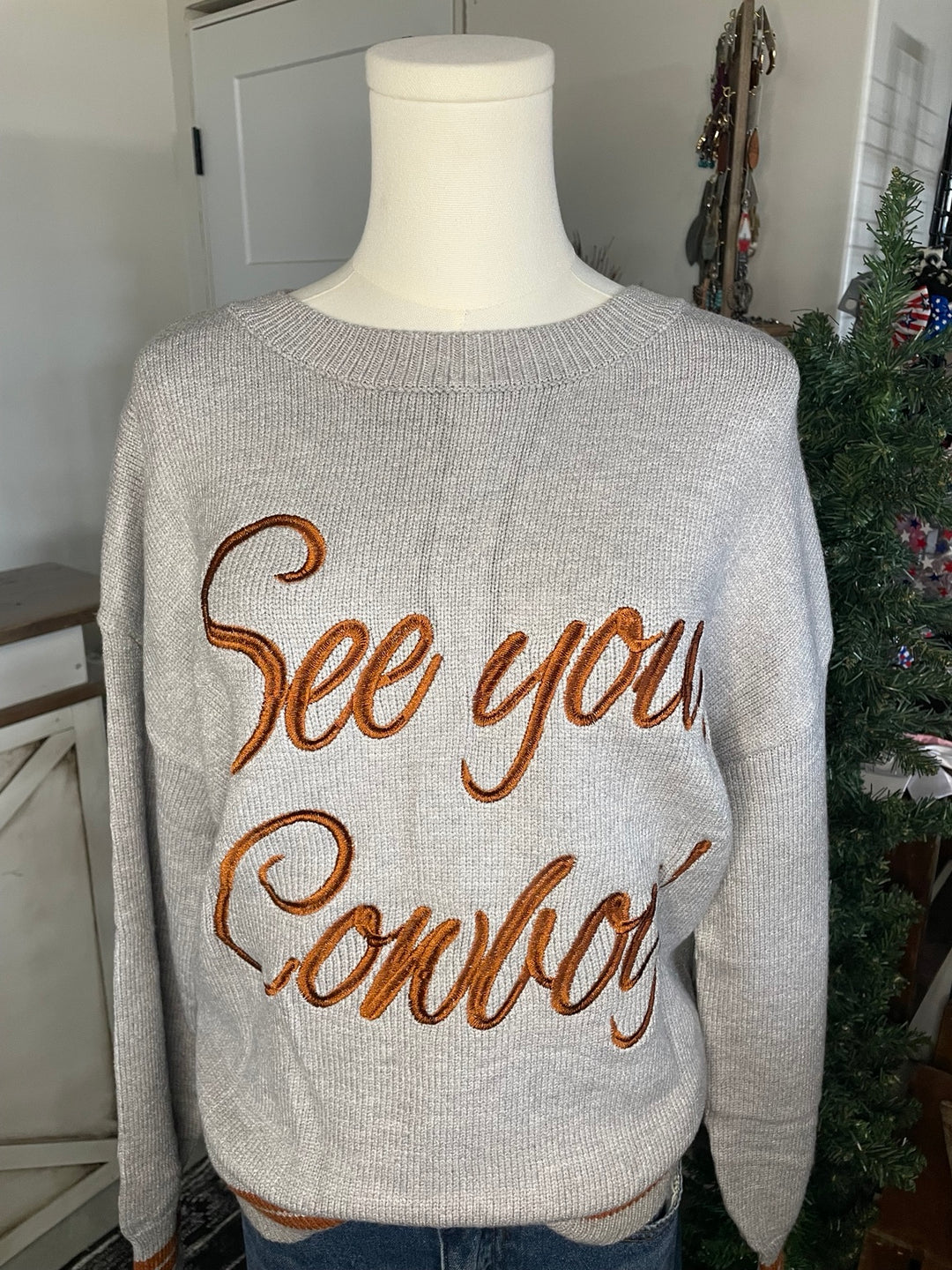 The See You Cowboy Sweater