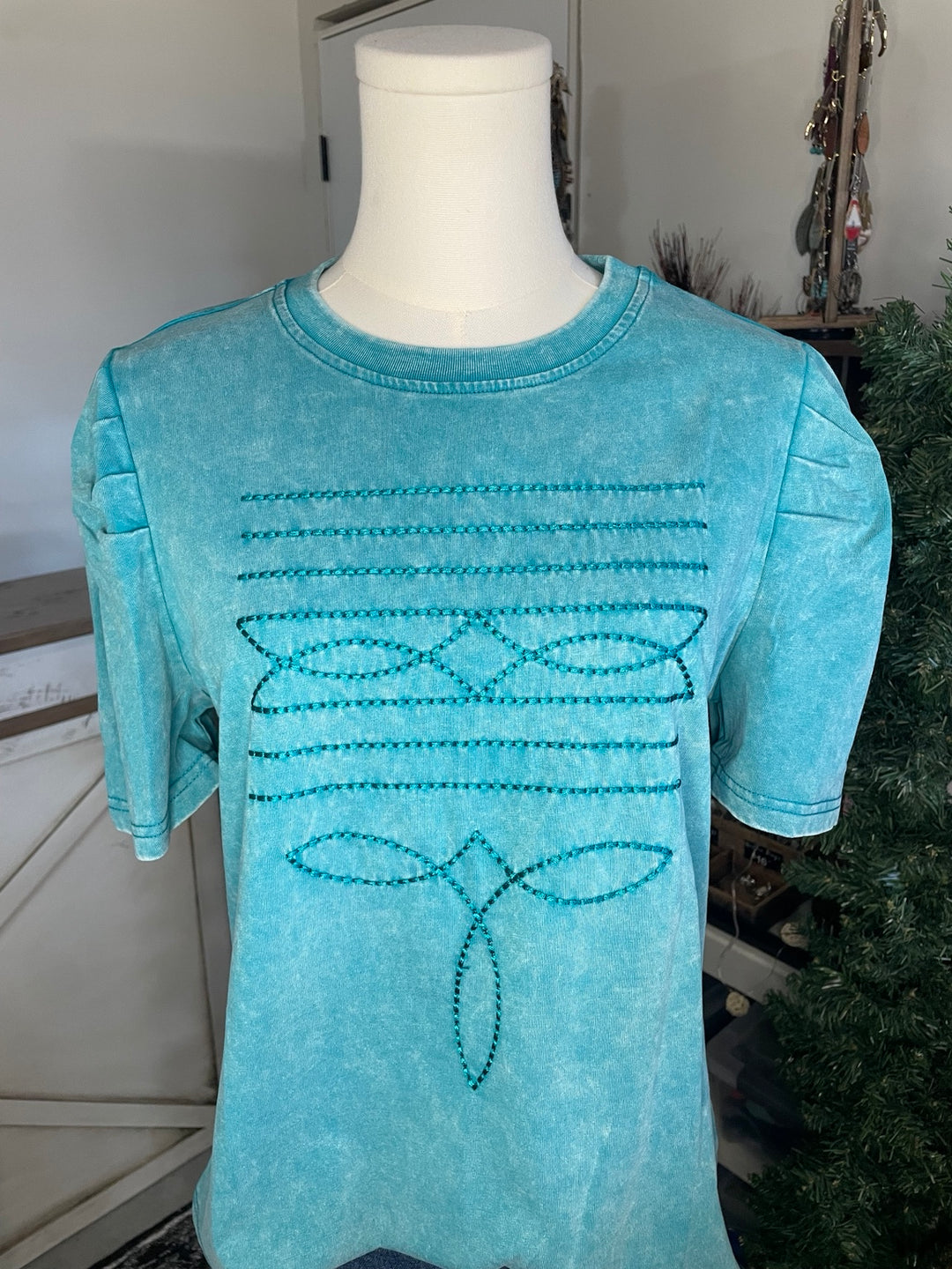 The Turquoise Trails Top