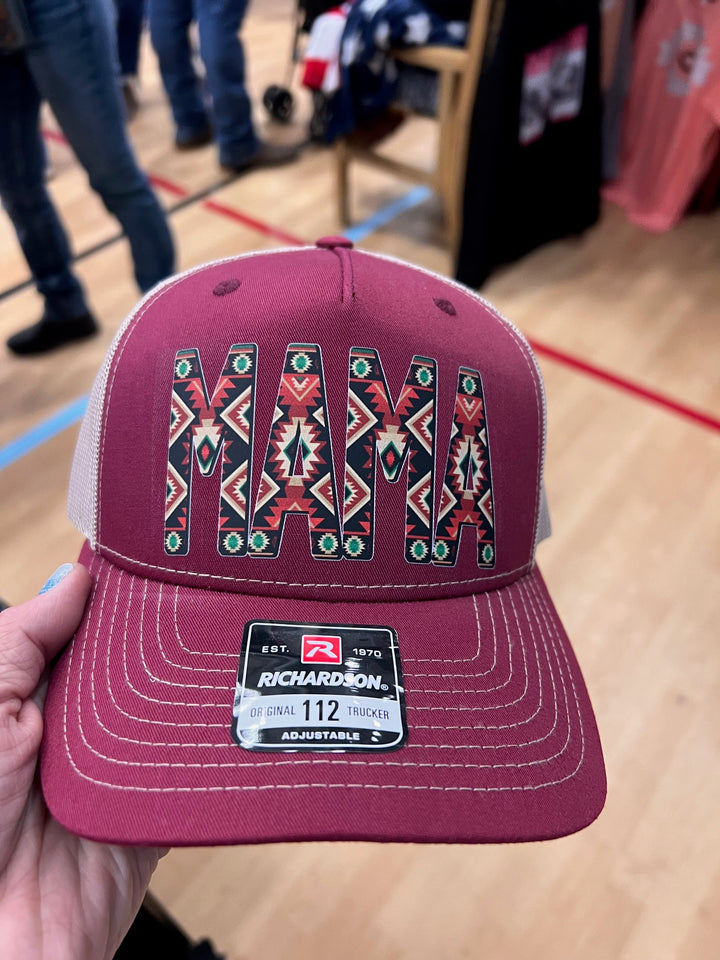 MAMA Aztec Corduroy Hat