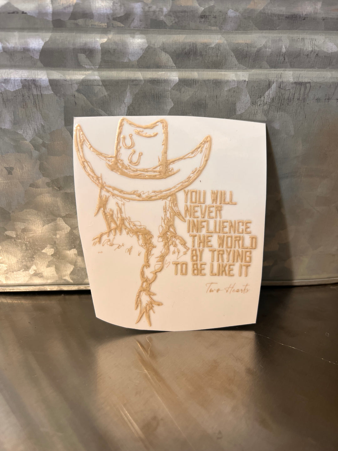 Influence The World Sticker