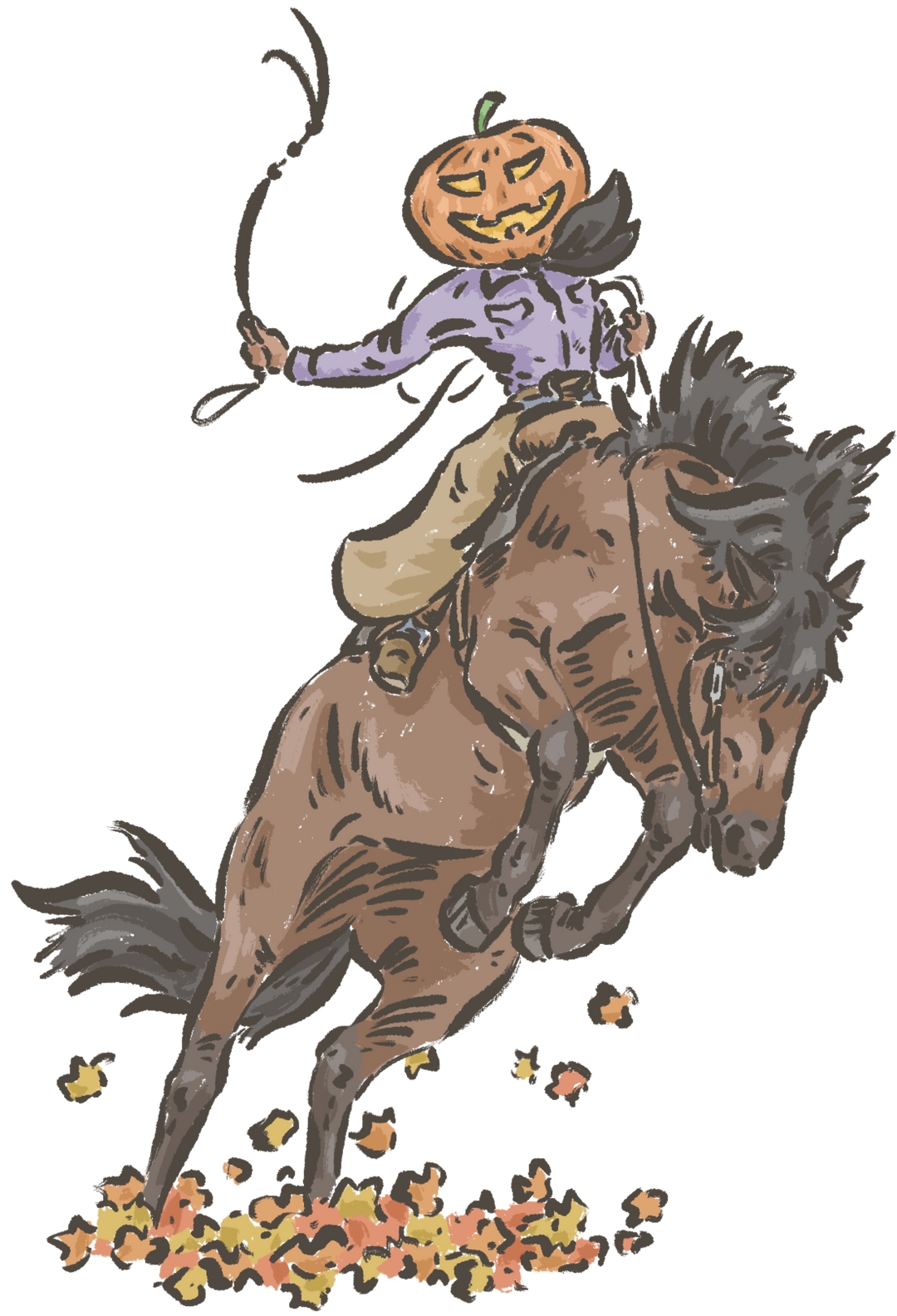 The Pumpkin Outlaw Hoodie