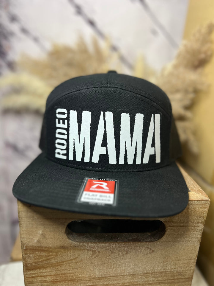 Black cap with &