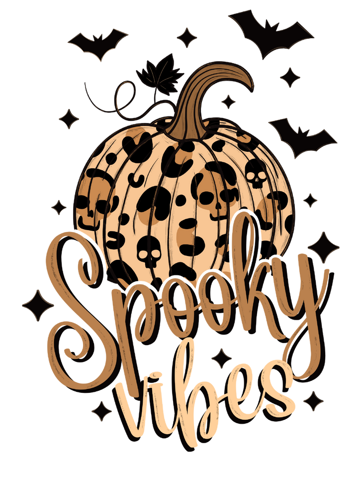 The Spooky Vibes Pumpkin Hoodie