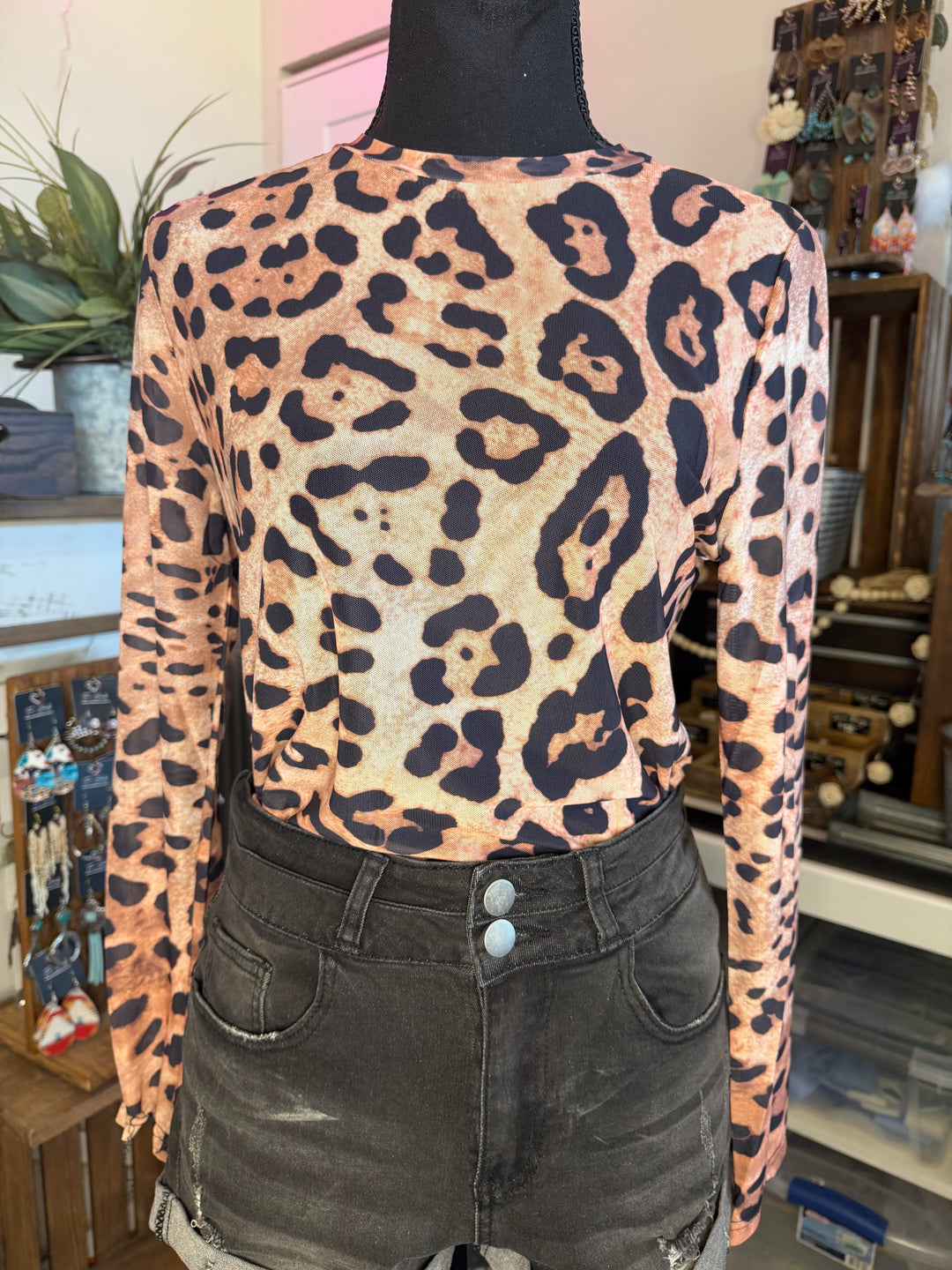 The Born to Be Wild Mesh Top