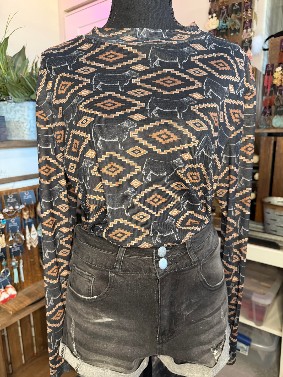 The High Plains Mesh Top