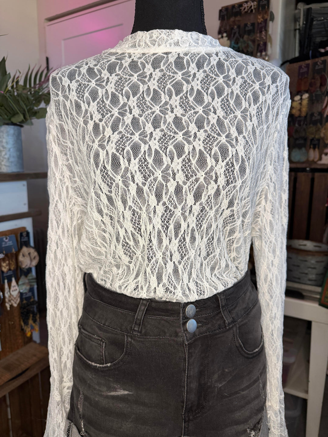 The Ivory Heirloom Lace Top