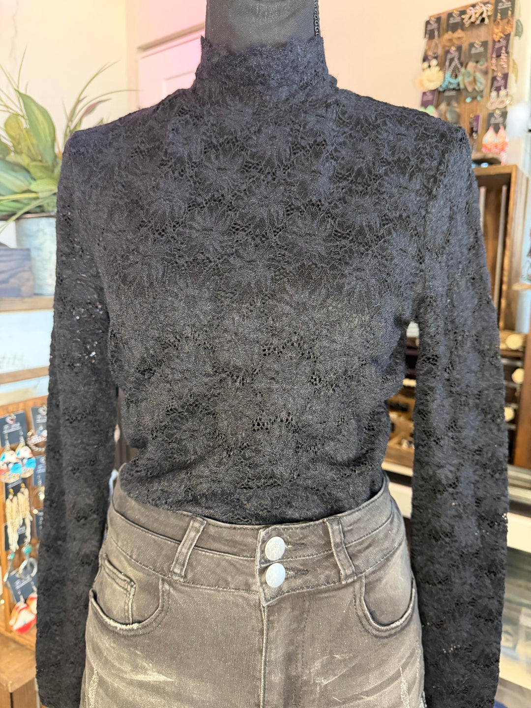 The Nightfall Lace Top