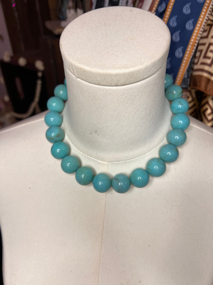 The Blue Sage Statement Necklace