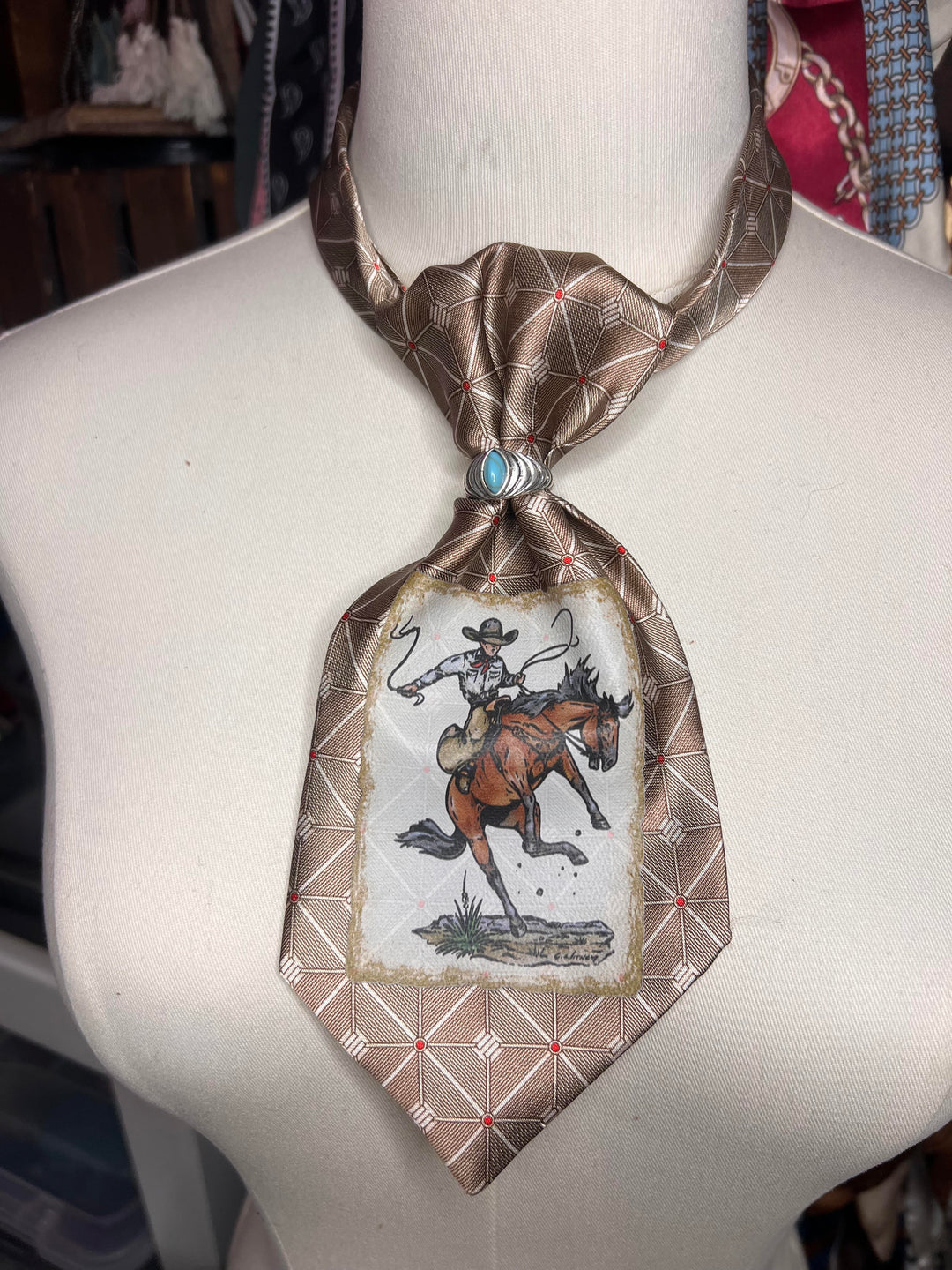 The Bronze Buckaroo Shorty Tie