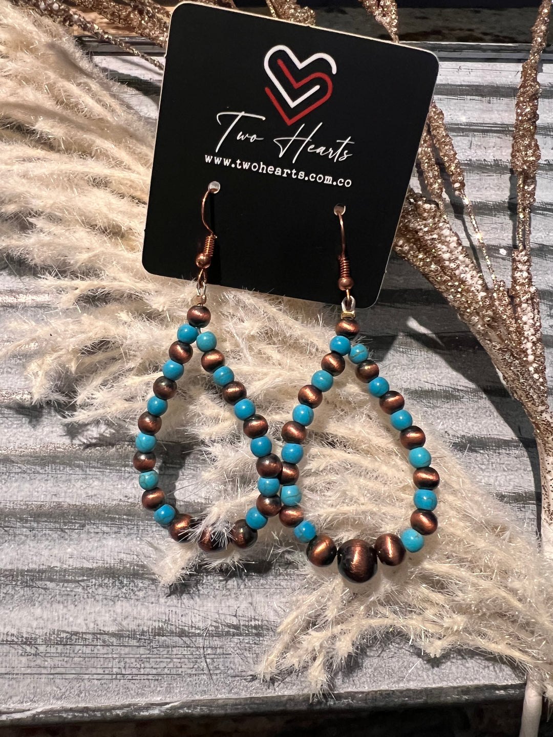 The Copper Creek Teardrop Earrings