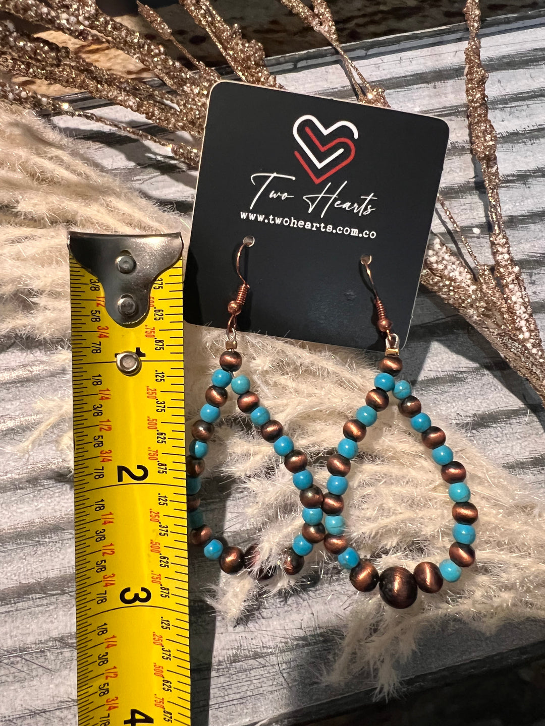 The Copper Creek Teardrop Earrings